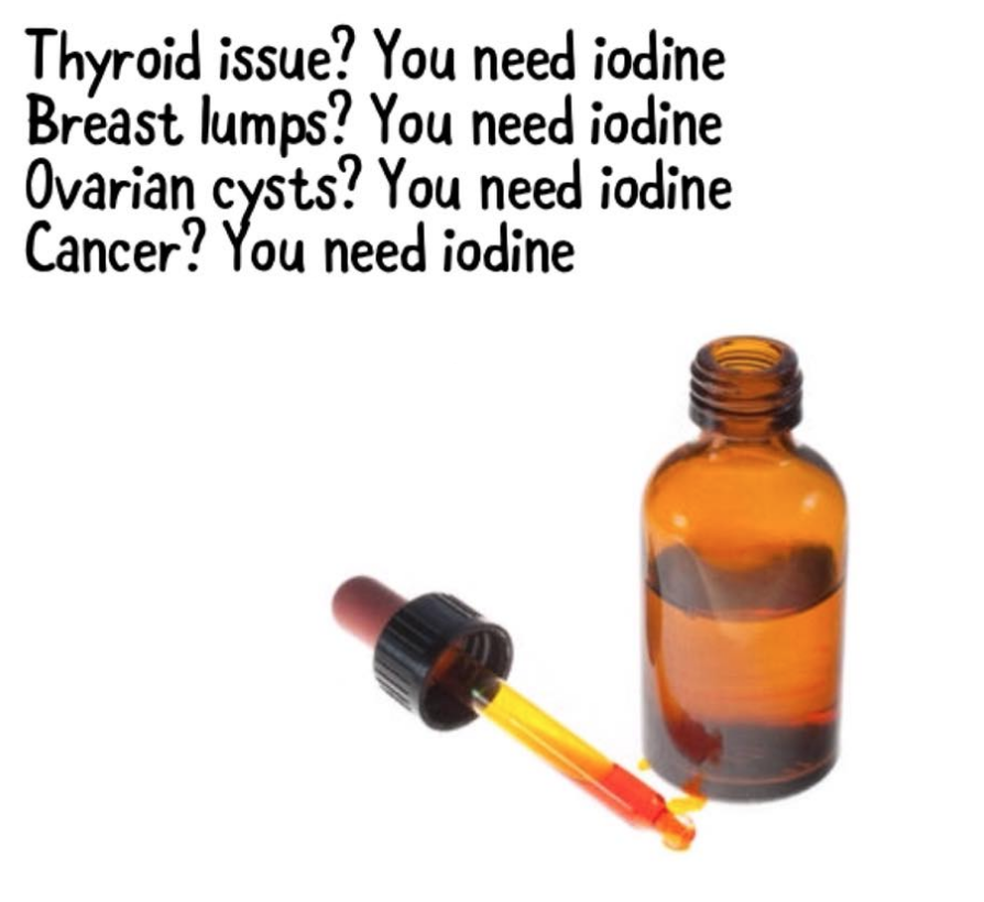 iodine is essential to everything